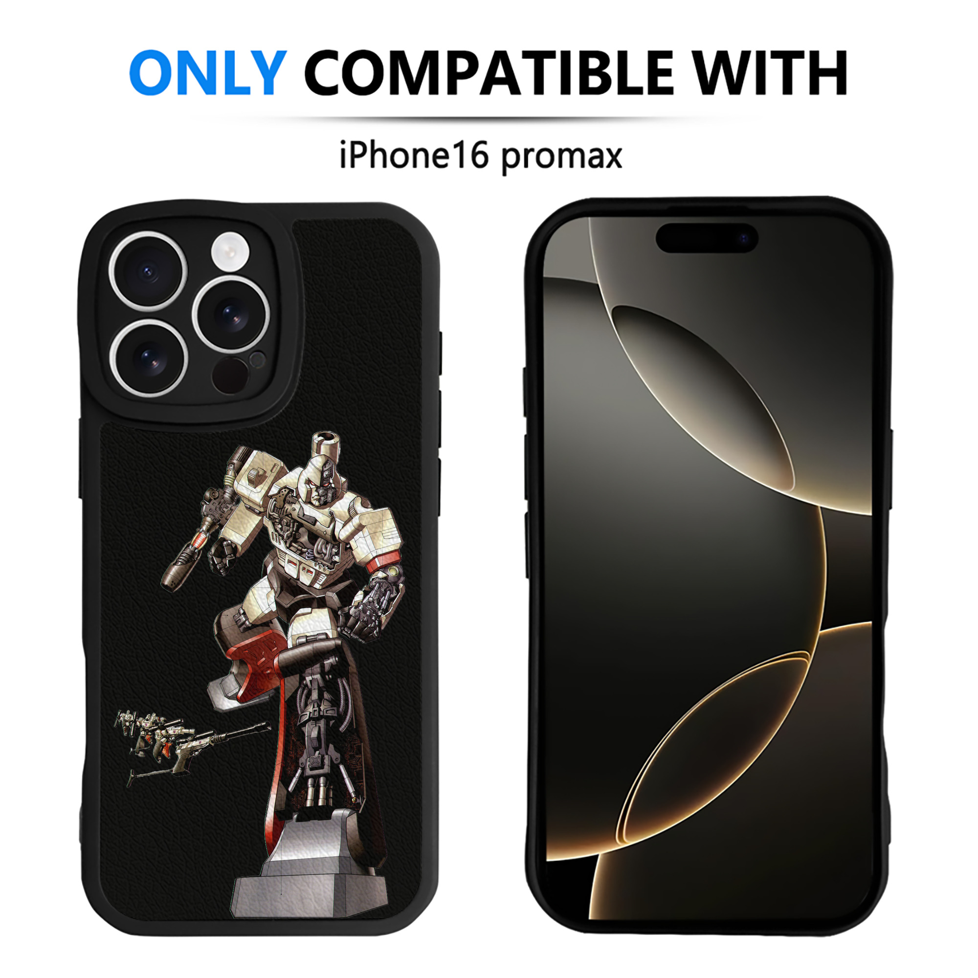 （画像用）  【iPhone 16シリーズ対応】シリコンスマホケース（レザー調） 材質：シリコン